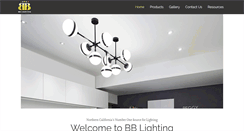 Desktop Screenshot of bblightinginc.com